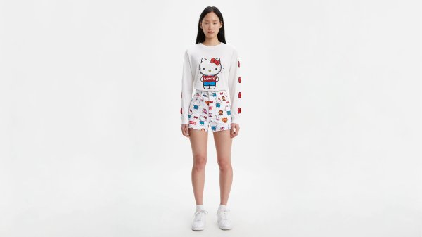 Levi's × HELLO KITTY 2019秋冬联名 短裤