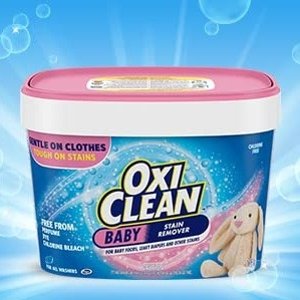 OxiClean 多用途婴儿去污渍粉 温和天然配方无香型 洁净亮白