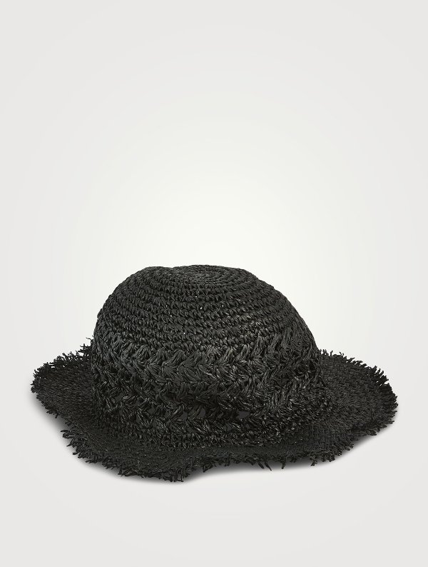 编织水桶帽