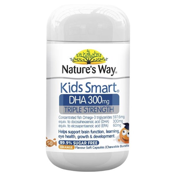 Kids Smart DHA 300mg Triple Strength