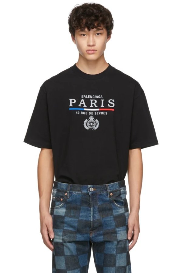 Paris Flag T恤
