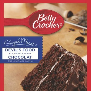 白菜价：Betty Crocker 蛋糕预拌粉 巧克力味 聚餐必备快手甜品