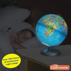 闪购：Little Experimenter Illuminated World Globe 发光地球仪