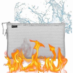 史低价：QLYNUDO 防火防水 贵重物品文件保护袋