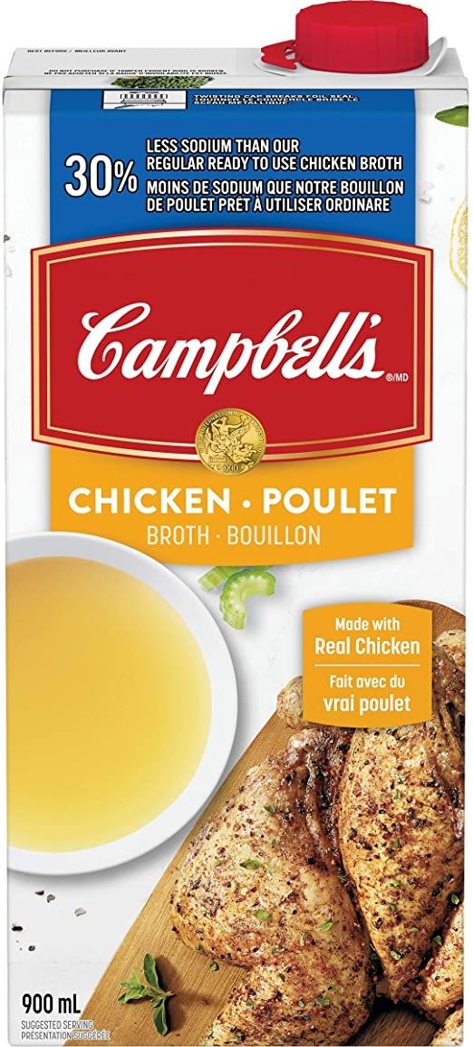 Campbell's 减盐鸡汤 900 mL