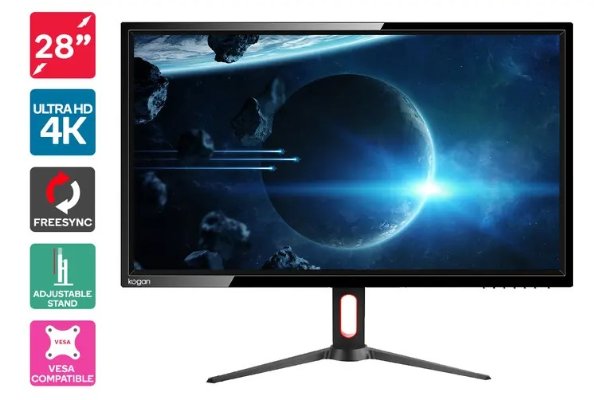 28" Ultra HD 4K FreeSync 电脑显示器