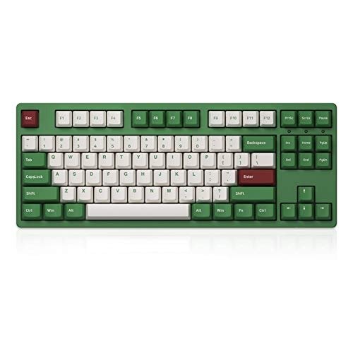 Akko Matcha Red Bean Mechanical Gaming Keyboard Series (87-Key (TKL), Gateron Pink)