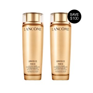 Lancome价值$240！近买1送1菁纯精华水 150ml*2