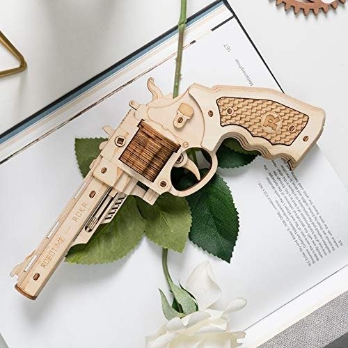 3D木制拼图-手枪