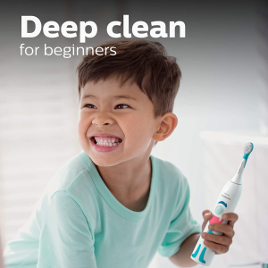 限今天：Philips Sonicare 儿童电动牙刷 刷毛柔软 温和安全