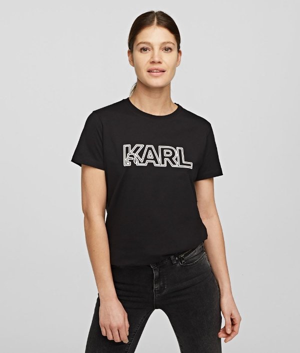 KARL logo T恤