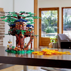 LEGO Ideas系列 树屋 21318，春华秋实的写意体验