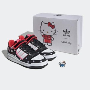 断码分分钟 adidas × Hello Kitty Forum 黑粉是真的酷