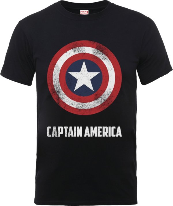 美国队长T恤-男士