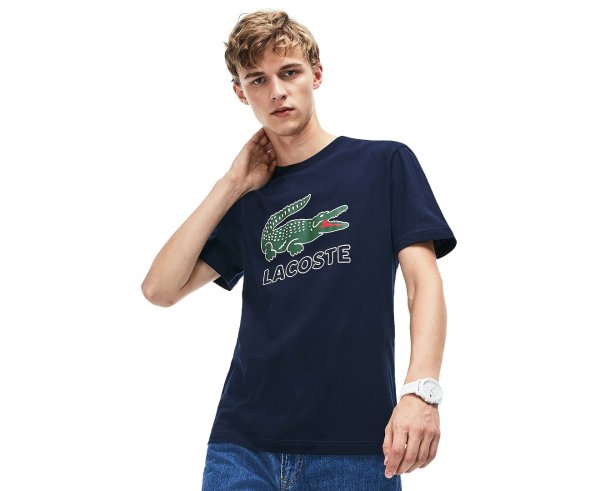 Men's Croc Tee / T-Shirt / Tshirt - Navy Blue