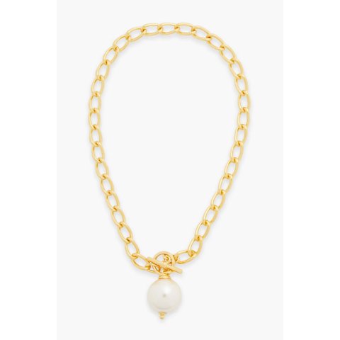 24-karat 珍珠项链