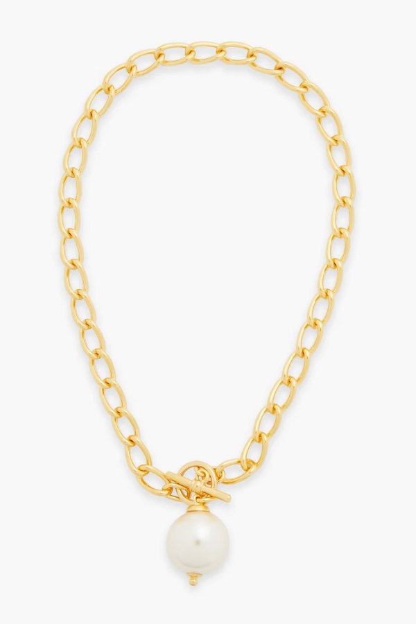24-karat 珍珠项链