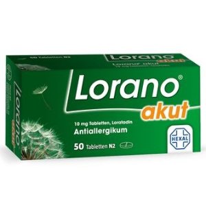 可缓解花粉过敏症、打喷嚏、鼻塞、鼻痒、眼睛发痒Lorano 过敏药 50粒