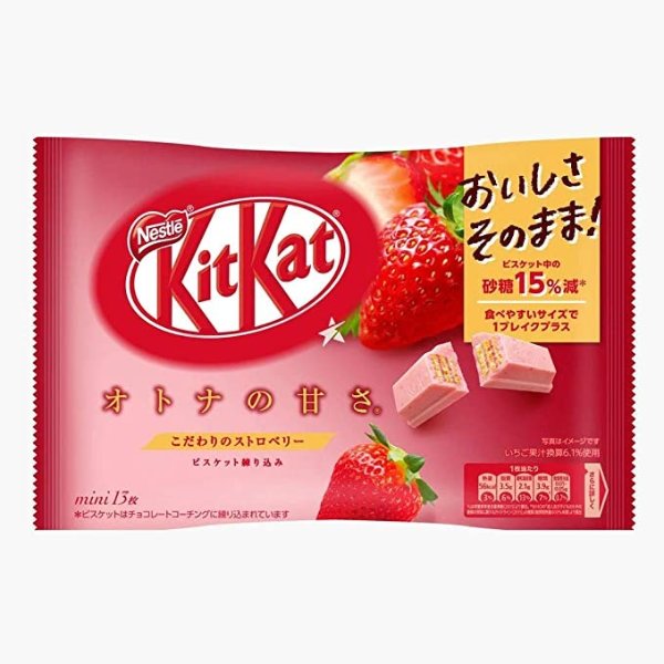 Nestle 日本限定草莓味 少糖款 13枚入