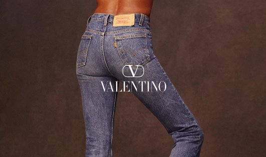 Levi's X Valentino华伦天奴 创意联名！Levi's X Valentino华伦天奴 创意联名！