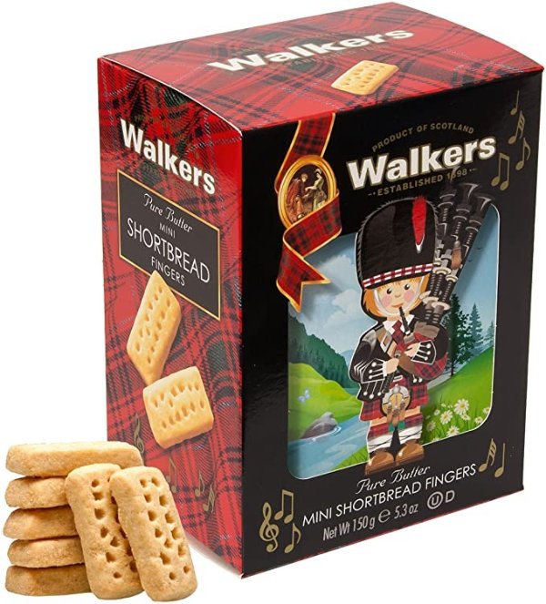 Walkers mini手指饼干 5.3 Ounce Box