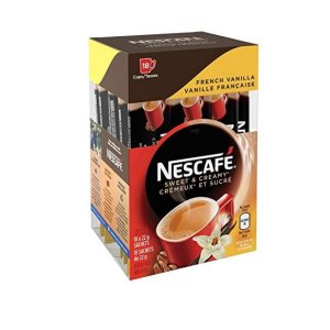 Nescafé雀巢香甜奶油法式香草速溶咖啡18袋