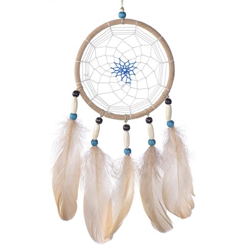 仙里仙气的蓝白配色捕梦网