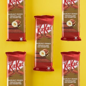 NESTLÉ Kitkat 威化脆心巧克力 $4.87收榛子味