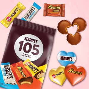 HERSHEY'S 巧克力+糖果混合装 1.5kg 共105颗
