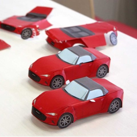 培养动手能力 丰富宅家生活Mazda 官方立体折纸模型、Audi 填色书免费下载 收带娃神器