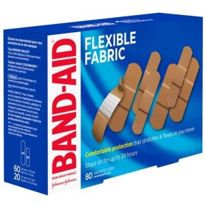 Band-Aid 弹力透气创口贴 家庭急救必备 保护创面 预防感染