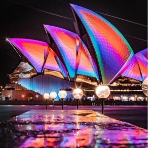 2022 Vivid Sydney 年度灯光秀回归！超燃灯光秀全盘点