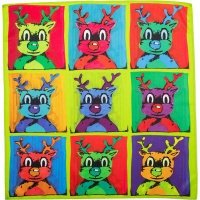 Warhol Reindeer 包装纸