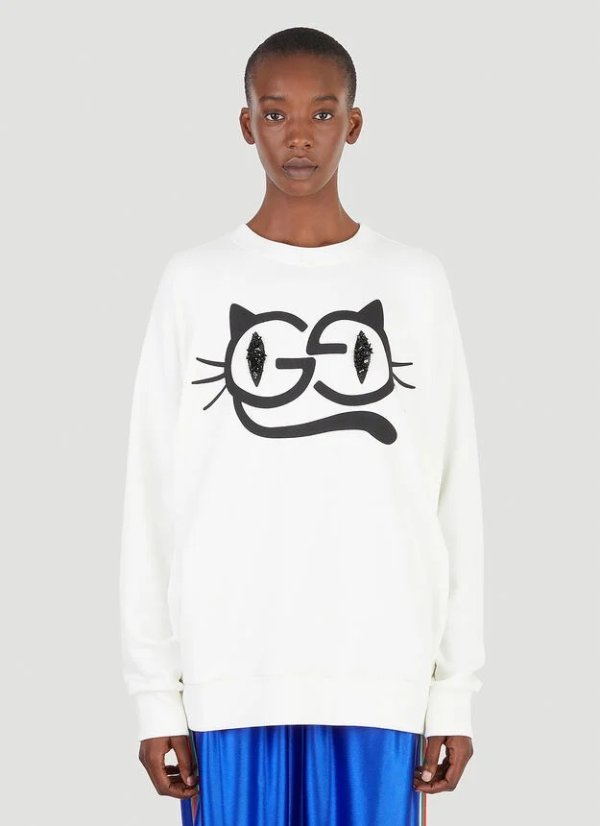 GG Kitten Logo 猫咪卫衣