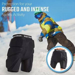 史低价：Bodyprox 滑雪护具 护膝+护臀两件套 新手可以大胆滑雪