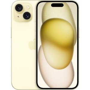 Apple小鸡黄 磨砂背壳不沾指纹iPhone 15 (128 Go) - Jaune