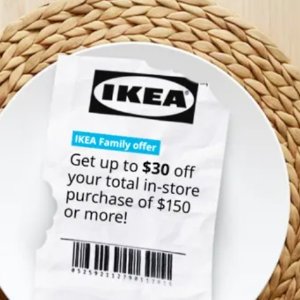 ⏰今晚截止⏰：IKEA 宜家 促销活动 快来吃掉你的小票吧！