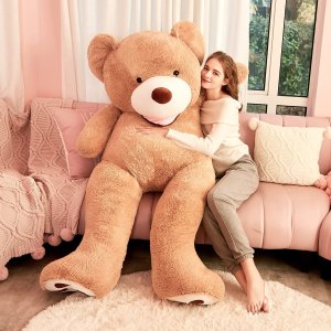 即刻拥有身高一九八的熊熊"男友" 巨型泰迪 一整个爱住