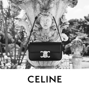 Celine 经典爆款 凯旋门腋下包$2950 老花logo零钱袋$455