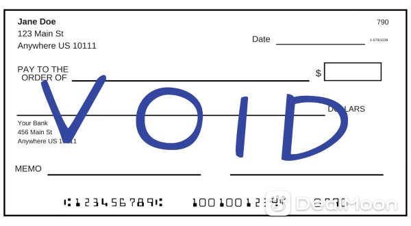 Voided Check