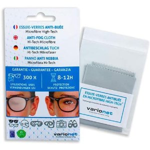 Varionet 眼镜防雾化清洁布 戴口罩终于不怕眼镜花了