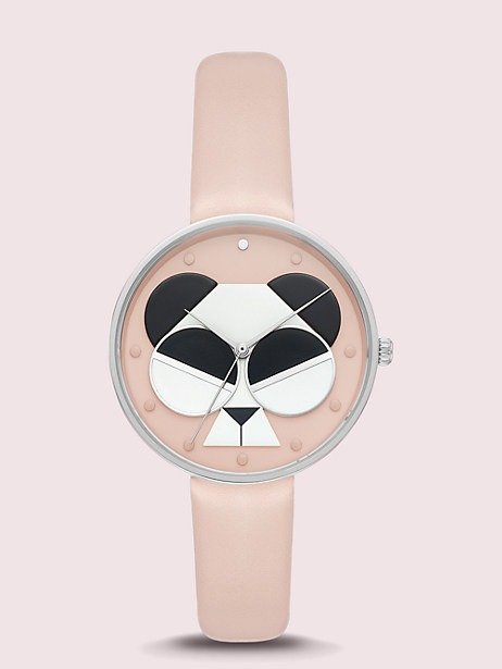 熊猫玫瑰金手表