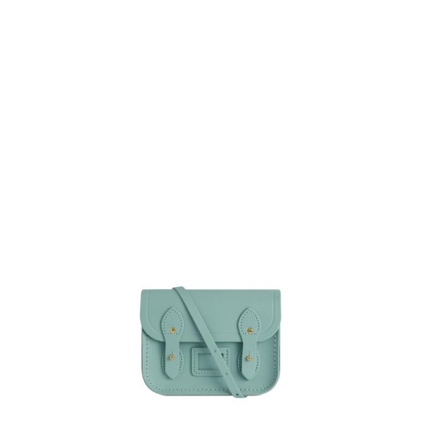 Tiny Satchel in Leather 单肩包- Brilliant Sage Matte