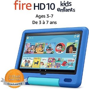 Fire HD儿童平板电脑套装热卖,带内置支架的儿童保护套