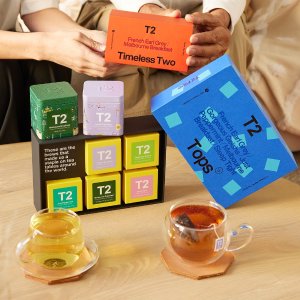 T2茶饮 明星口味茶叶3盒$20 柠檬姜茶$10
