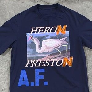 Heron Preston 美式潮牌热卖 收仙鹤卫衣、NASA联名款