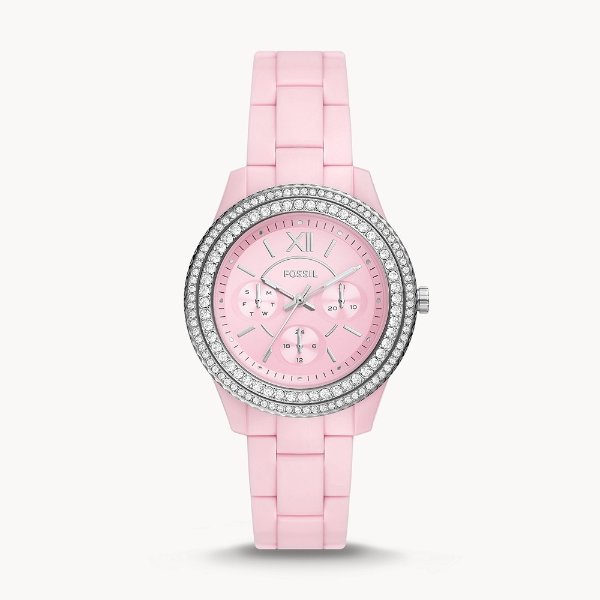 粉色女士手表