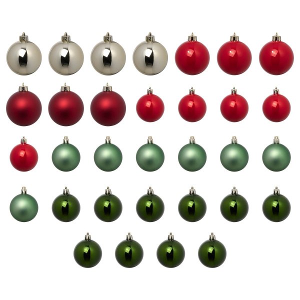 圣诞树装饰球 32pack