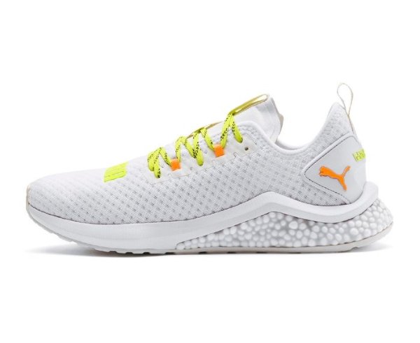 Men's 运动鞋 - White-Orange/Pop-Fizzy Yellow