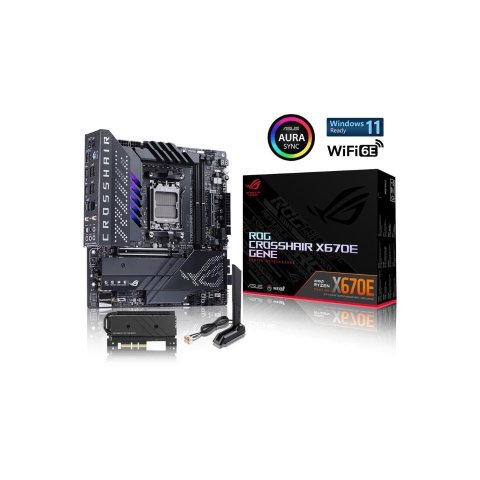 マザーボード ROG CROSSHAIR X670E GENE ROG CROSSHAIR X670E GENE | Motherboards | ROG Canada